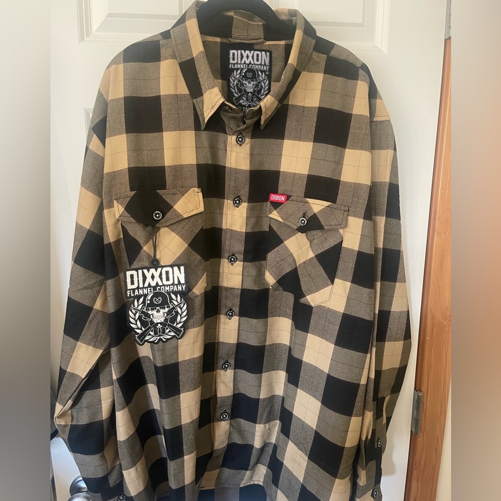 DIXXON “Tango” flannel, NEW, men’s size 3X.